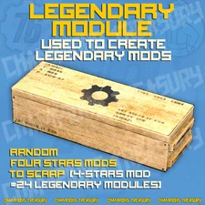 FALLOUT 76 PC LEGENDARY MODULES x500-x5000 [RANDOM FOUR STARS MODS TO SCRAP]