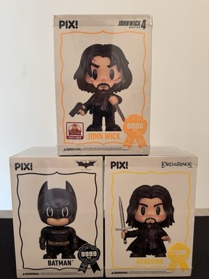 Thrilljoy Pix! Batman Aragorn John Wick Sealed