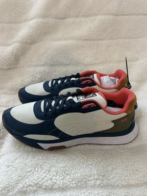 PUMA Helly Hansen x Wild Rider Intense Blue White Style 382337-01 Men Sz 17