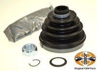 LÖBro 300357 Faltenbalgsatz FüR Antriebswelle Achsmanschette Set Satz FüR VW