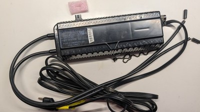 NEW EVERTRON single neon sign transformer #3612 *with auxiliary output plug* NOS