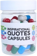 Infmetry Inspirational Quotes In Capsules Gifts For Women Positive 50pcs 