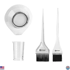 STYLANCE 4-Piece Professional Salon Hair Dye Kit with Bleaching & Dyeing Tools