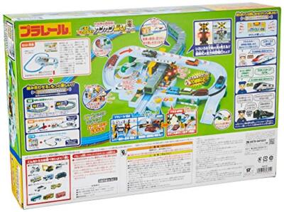 Takara Tomy Plarail Let's play with Tomica! Cancan railroad