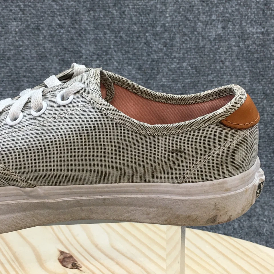 Vans Zapatos Mujer 7 Old Skool Zapatilla de Patín Gris Con Cordones Parte Superior Baja Comodidad 721356 Foto 3 de 4