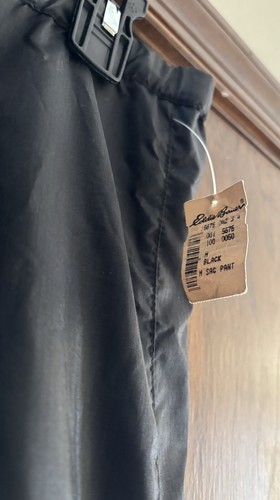 Eddie Bauer Sac Pant Sz Medium Black Men’s - Picture 2 of 6
