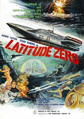 Latitude Zero 01 Poster Leinwand Film Film Druck A0 A1 A2 A3 A4 A5 A6 Kunst Wand DE