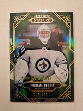 2020-21 Upper Deck Stature Mikhail Berdin Green Rookie 015/175