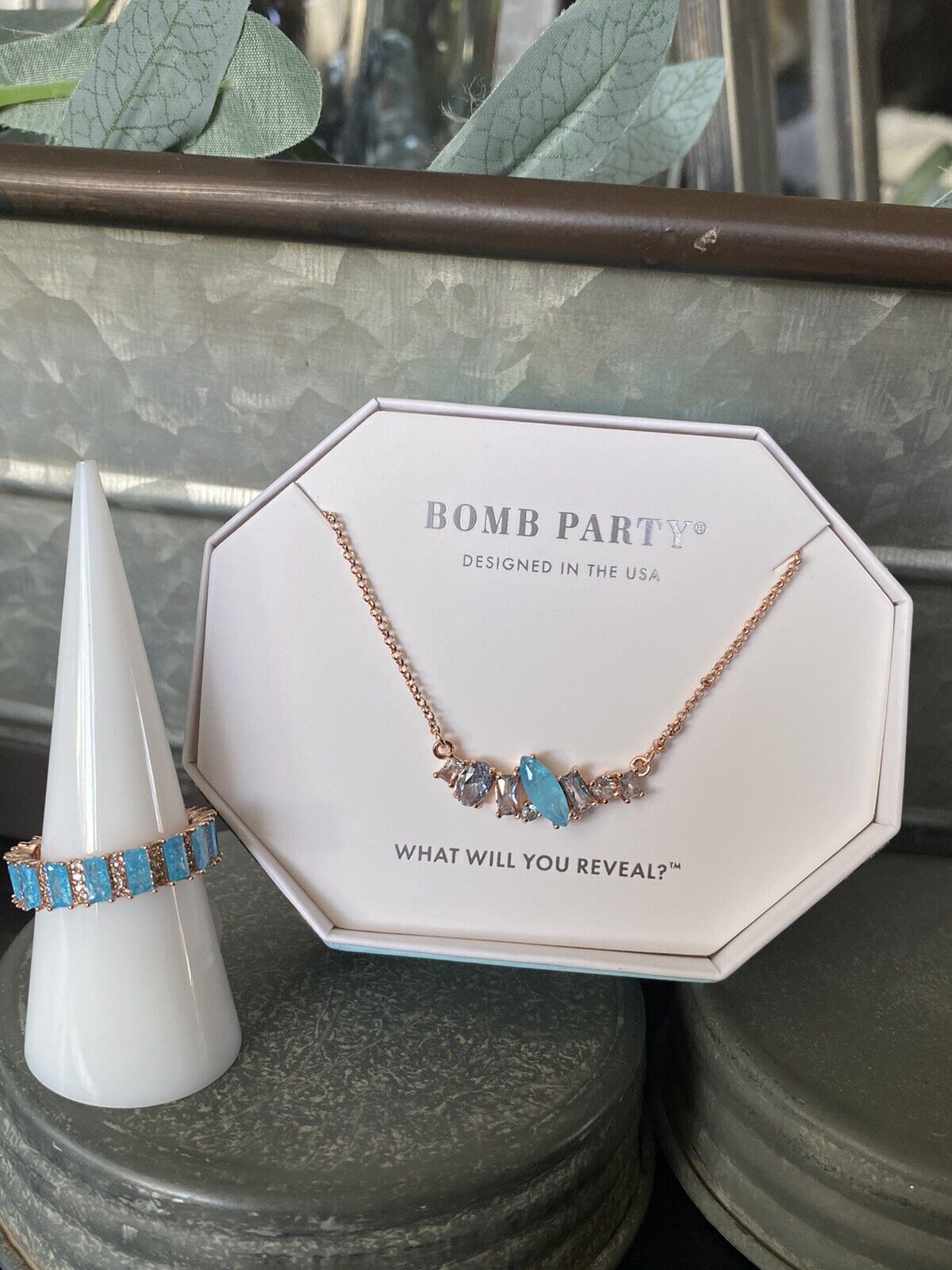 Bomb Party | Jewelry | June 223 Rainbow Topaznecklace Bomb Party Rbp 663 |  Poshmark