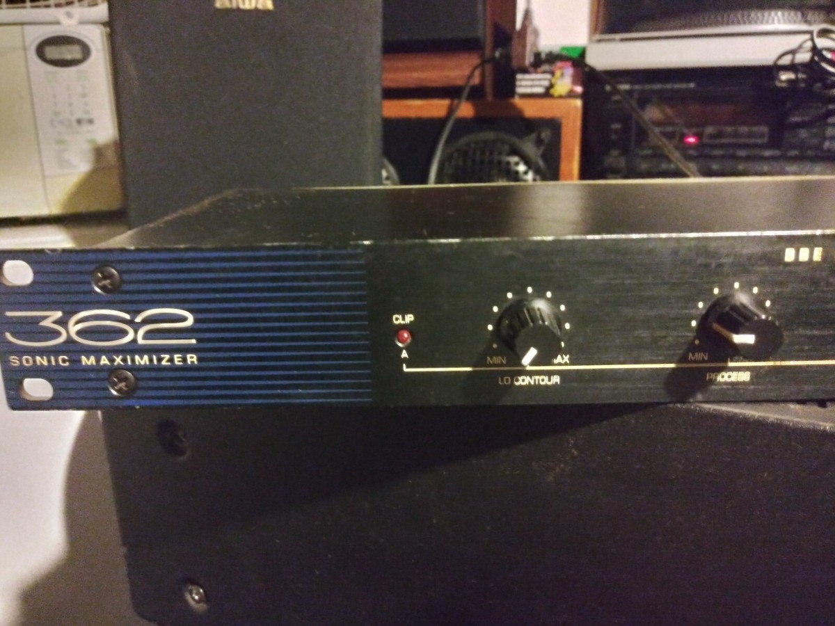 Tested & Working Used BBE 362 Sonic Maximizer Rack Mount