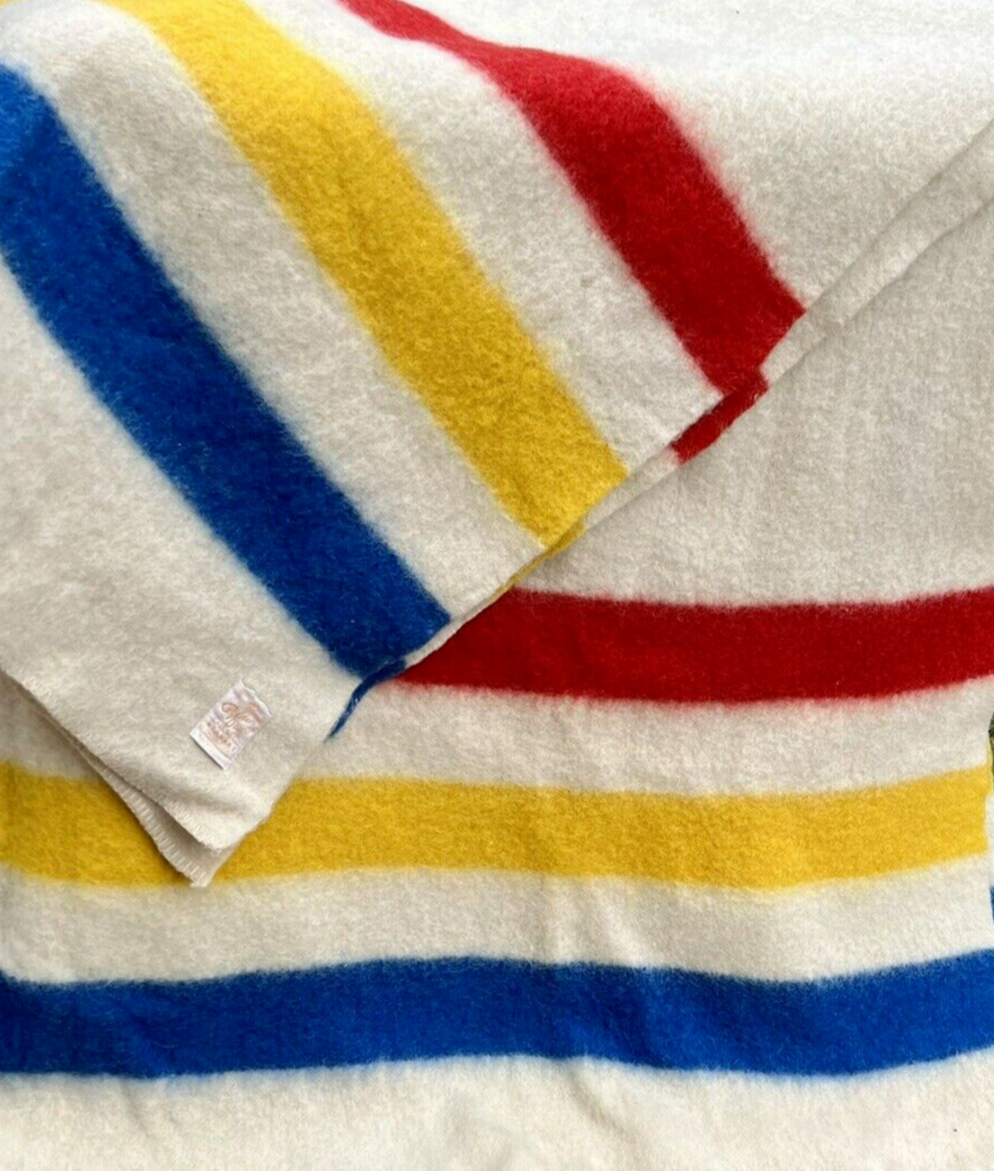 Winternite Golden Dawn woolblanket ビンテージ Golden Dawn Vintage Wool Stripe Blanket