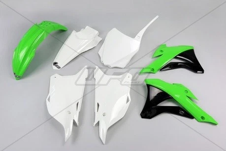 Kit plastique UFO motocross Kawasaki KX 85 2014 - 2015 vert - Photo 1/1