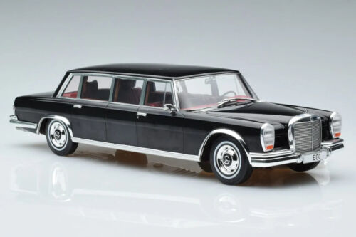 MCG 1/18 D/CAST 1969 MERCEDES BENZ S-CLASS 600 LWB PULLMAN (W100) BLACK MCG18187 - Picture 4 of 6