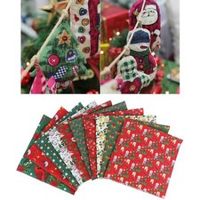 Tessuto Di Cotone Bellissimo Tessuto Natalizio Da 110cm, Tessuto