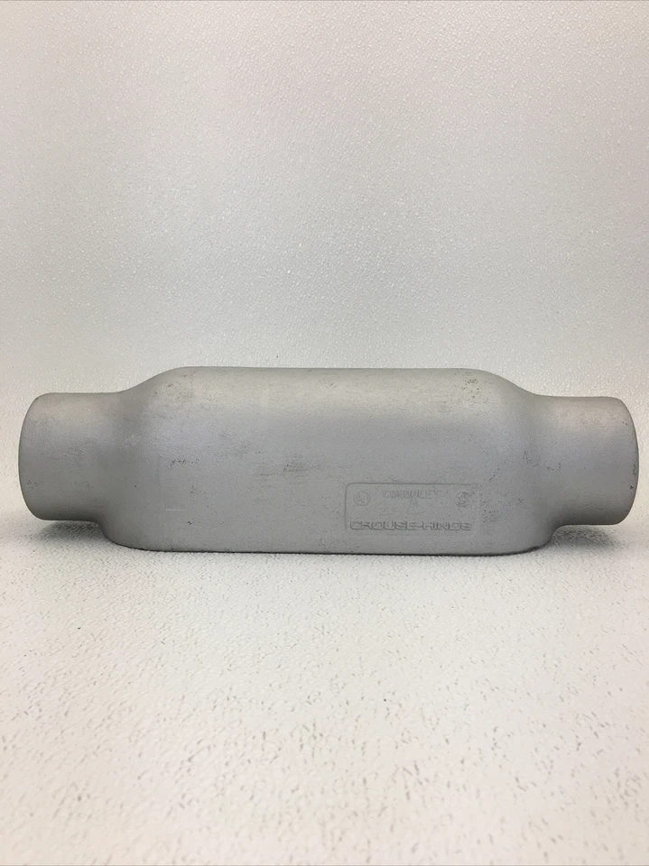 CUERPO DE CONDUCTO T78 CROUSE TRASERO 2-1/2 PULGADAS TAMAÑO BUJE ESTILO-T FORMA 8 Foto 2 de 3