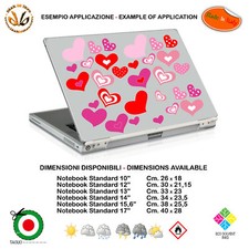 Red and Pink Hearts Sticker Notebook Tablet Sticker Hearts Print PVC 30pcs