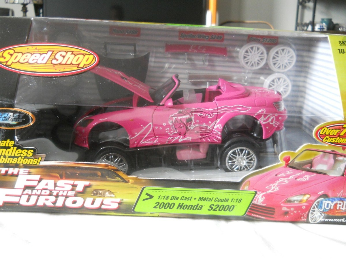 ミニカー FAST&FURIOUS Honda S2000 1/18 ミニカー FAST&FURIOUS Honda S2000 1/18 Fast & Furious 2000