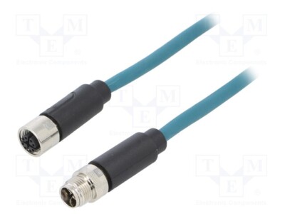 1 Stück, Kabel: für Sensoren/Automaten TPU12FIM08XFB020PU /E2DE