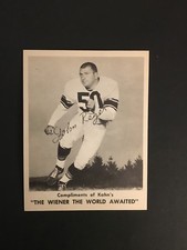 1963 KAHN'S FOOTBALL SUPER HIGH GRADE SET BREAK #62 JOHN REGER NM+