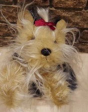 Animal Alley YORKSHIRE TERRIER YORKIE PUPPY DOG 11" Plush STUFFED ANIMAL Toy