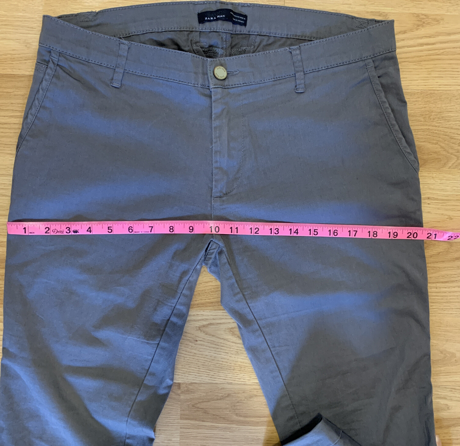 Zara Basic Collection Men Slim Straight Chino Pan… - image 11