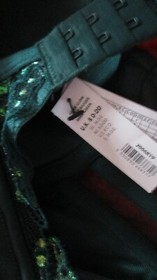 ANN SUMMERS UNDERWIRED/PADDED  CORSET/BASQUE SUSPENDER  8 D-DD NWT  'AFTER GLOW'