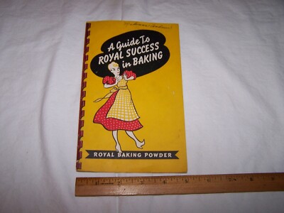 1940 ROYAL BAKING POWDER 22 page Baking Guide