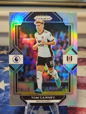 2022-23 Panini Prizm EPL Silver Prizm #74 Tom Cairney Fulham
