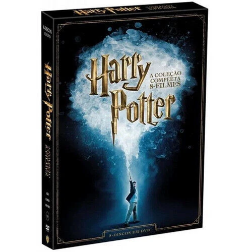 Blu ray Harry Potter Complete 8 Film Collection Portuguese English Spanish