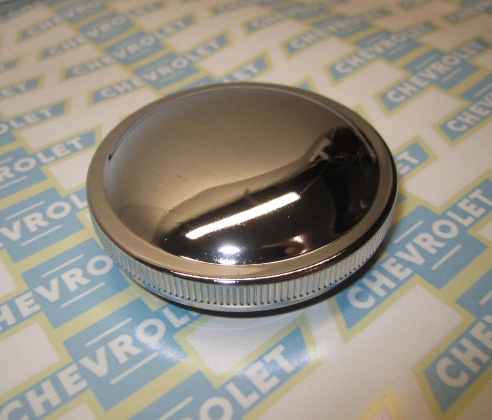 Chevrolet 1937-1972, camioneta Chevrolet, tapa de gasolina GMC | OEM #6410235 | Cromo Foto 2 de 4