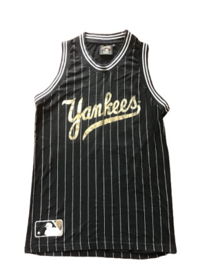Majestic Trägerhemd Trikot Neu York Yankees Ny Cooperstown T-Shirt Cotton Size L