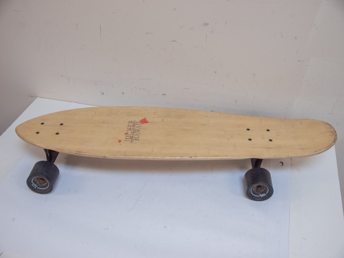 Jucker Hawaii Mini Makaha 33" Kicktail Maple/Bamboo Longboard Skateboard  *Read* | eBay