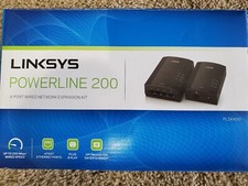 CISCO Linksys Powerline Ethernet Network Expansion Lot