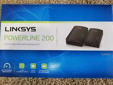 CISCO Linksys Powerline Ethernet Network Expansion Lot