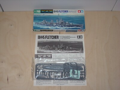 Tamiya DD445 Fletcher U.S.Navy Destroyer 1:700