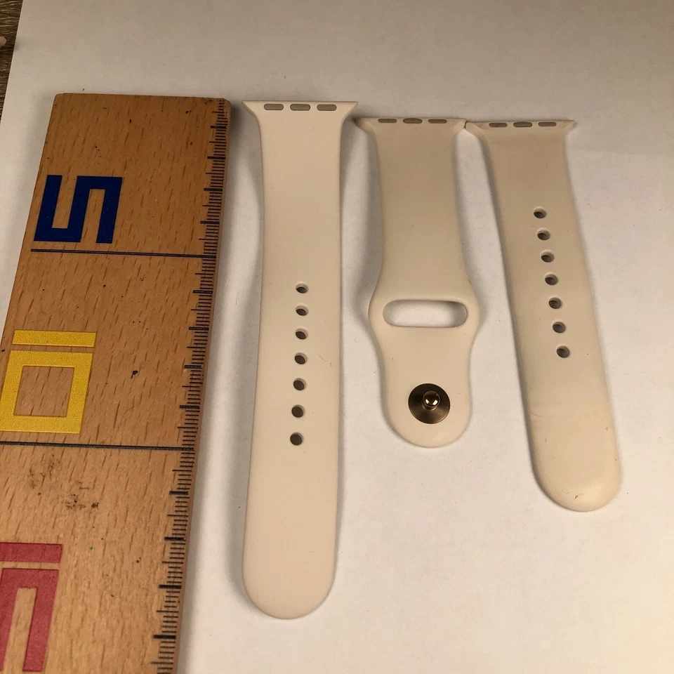 Pulseira de relógio esportivo Apple cáqui ouro rosa 38 mm - Imagem 2 de 4