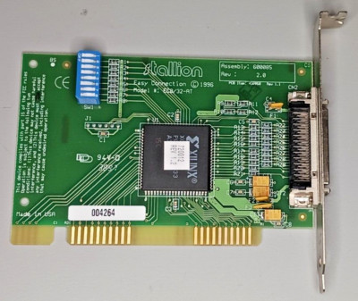 EC-8/32-AT, 600085 STALLION TECHNOLOGIES EASY CONNECTION 8PORT/32BIT EC8/32-AT
