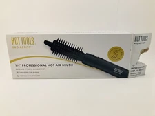 Hot Tools Pro Artist Hot Air Styling Brush | Style, Curl and Touch Ups (1 1/2”)