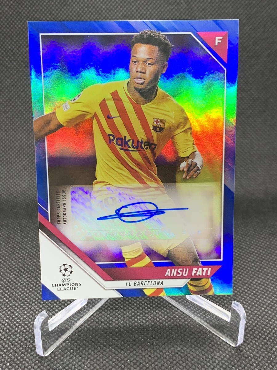 2021-22 Topps UEFA Champions League Autographs Blue #BA-AF