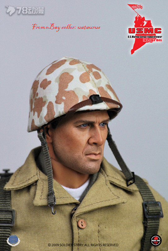 Perfect SoldierStory Ss035 1/6 WWII U.S. MARINE CORPS FLAMETHROWER