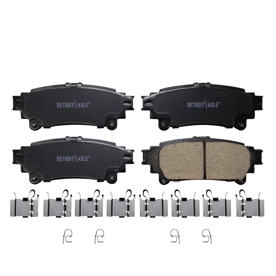 Pastilla de freno trasera cerámica para Lexus IS250 IS300 IS350 RC300 RC350 Toyota Highlander Foto 3 de 4