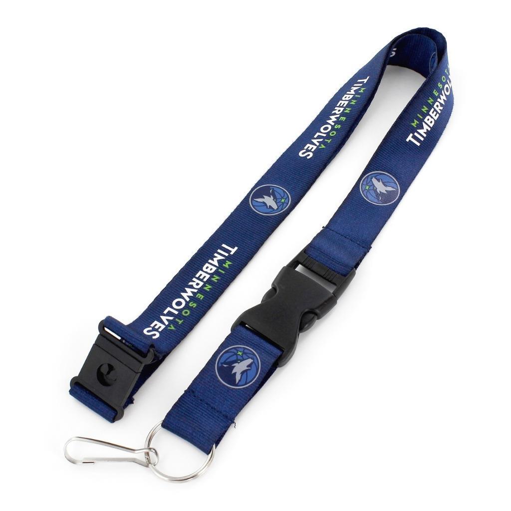 Minnesota Timberwolves Premium Lanyard [NEW] NBA Key Chain Ring ID ...