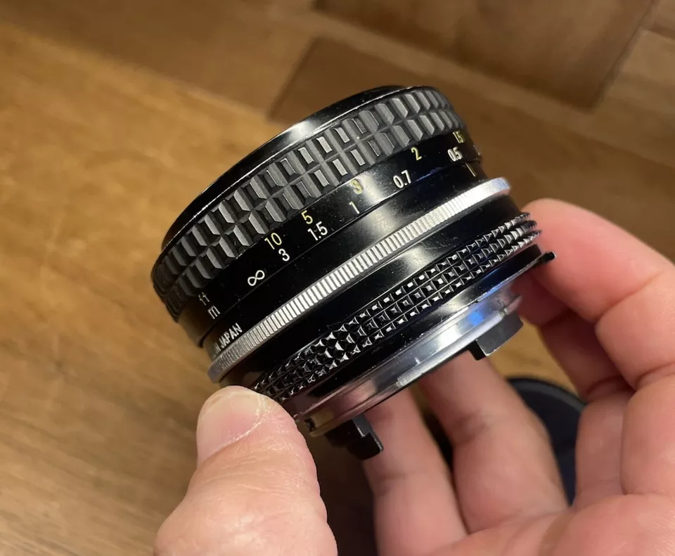 Lente Nikon Ai Nikkor 20mm F/4 Gran Angular MF Desde Japón #C2-6 - Imagen 4 de 4