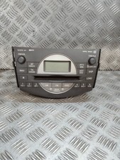 2007 TOYOTA RAV-4  MK3 5DOOR ESTATE 2.2 CD PLAYER AND DISPLAY CLOCK 86120-42220