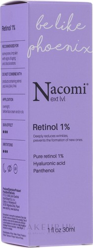 NacomiBeLikePhoenix NightSerumForTheFaceRetinol 1%,30 ml + CADEAU ! Pas d'expédition aux États-Unis - Photo 12/12