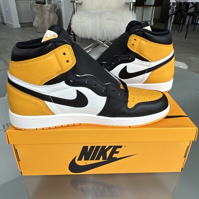 きた様air jordan 1 retro high taxi Amazon.com | Jordan Mens Air 1 High OG 555088 711 Taxi