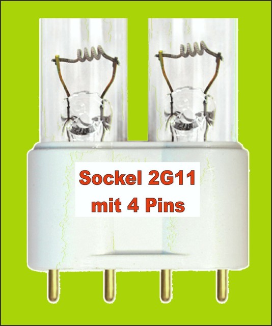 Aquarium Systems UV Bulb UVC Lamp Four Pin PLL 2g11 24w for sale online