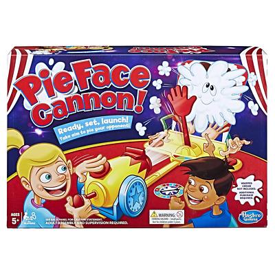 PIE FACE CANON Spiel der Schlagrolle HASBRO / KIND Junge Mädchen Gesellschaftsspiele
