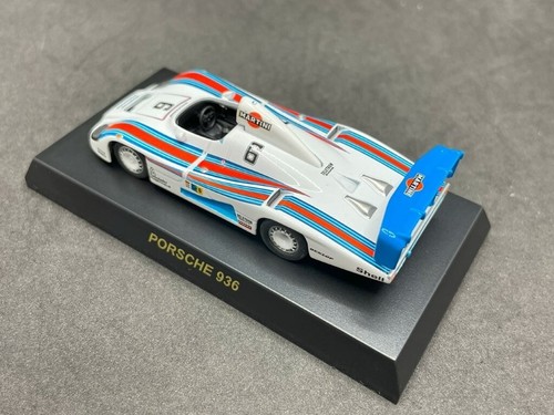 Kyosho 1/64 Porsche collection3 936 white/blue diecast model car 34D2 - Picture 3 of 5