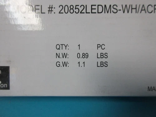 ACCESS LIGHTING 20852LEDMS-WH/ARC MODPLUS DUAL VOLTAGE MOTION SENSOR LED FLUSH - Picture 2 of 16